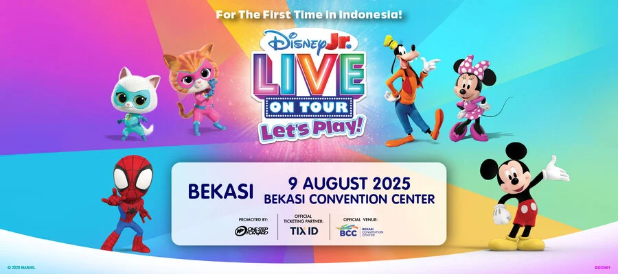 DISNEY JR.  LIVE ON TOUR LETS PLAY ! - BEKASI