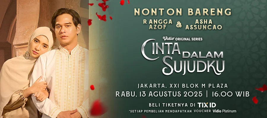 Nobar Vidio Original Series Cinta Dalam Sujudku